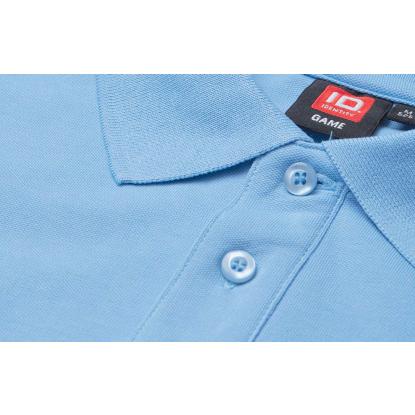 ID 0525 poloshirt med stretch, lys blå