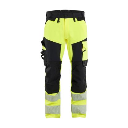 Blåkläder 1124 high vis buks 4-vejs stretch, hi-vis gul/sort
