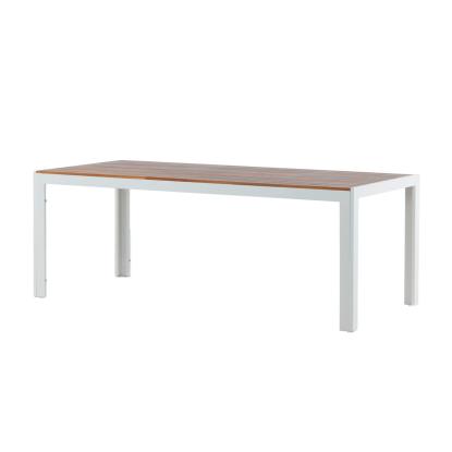 Venture Design Bois havebord, natur/hvid, 76 x 100 x 200 cm