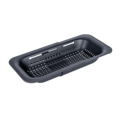 WENKO Kitchen Sivo skyllekurv til vask, justerbar 37-50 cm
