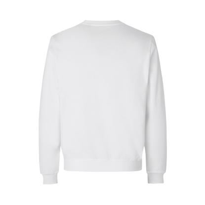 ID 0682 sweatshirt, økologisk, hvid