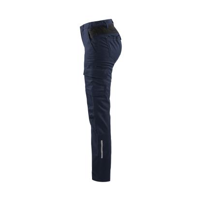 Blåkläder 7144 dame industri buks stretch, mørk marineblå/sort