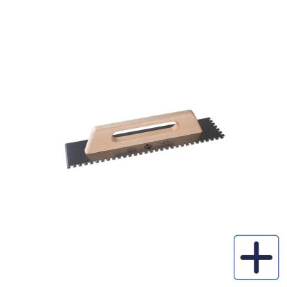 RUBI 48 cm savtakket murske med træhåndtag
