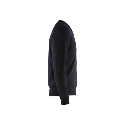Blåkläder 3590 strikket pullover, mørk marineblå
