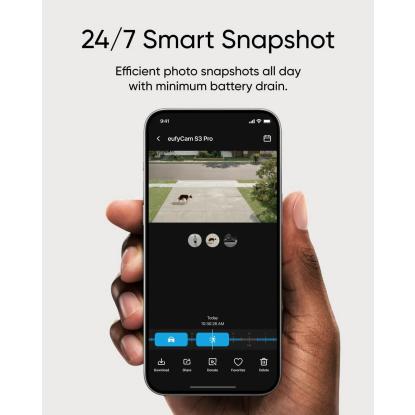 eufy 3 Pro eufyCam sikkerhedskamera med solceller og HomeBase S380 - 2 pak