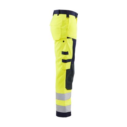 Blåkläder 1578 multinorm håndværker buks, hi-vis gul/marineblå