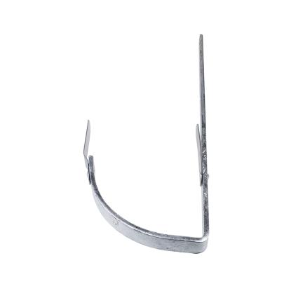 Plastmo Arkitekt rendejern, kort, galvaniseret,  1/4 rund, nr. 14