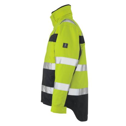 MASCOT SAFE COMPETE Teresina vinterjakke, hi-vis gul/marine