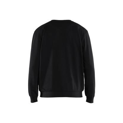 Blåkläder 3534 sweatshirt, sort/hi-vis gul