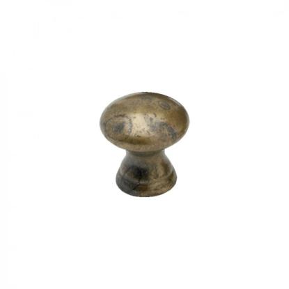 Beslag Design 411 knop, Ø17 mm, antik