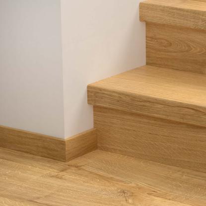 Pergo vinyl trappeafdækning/trappeforkantsprofil, Honey Creek Oak, 1484 x 146 x 62 mm