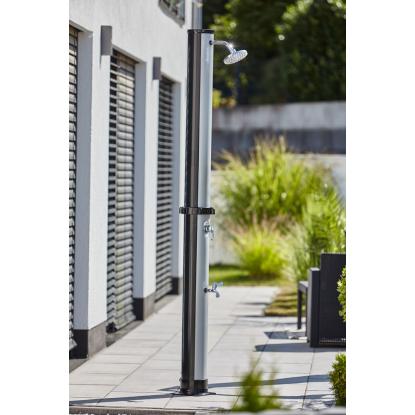 Summer Fun Silver Deluxe solbruser med vandtank - 40 liter
