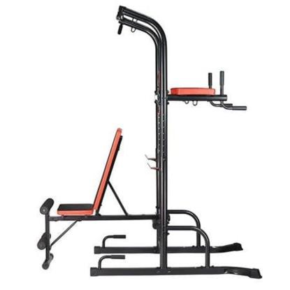 Viking Sports fitnessbænk med pull up bar, multifunktionel, justerbar