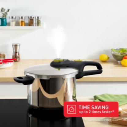 Tefal Secure 5 Neo trykkoger, Ø22 cm - 6 liter