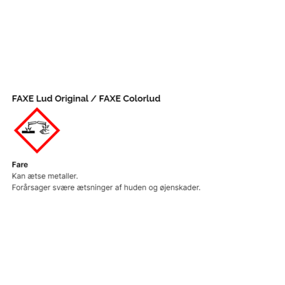 FAXE lud, original