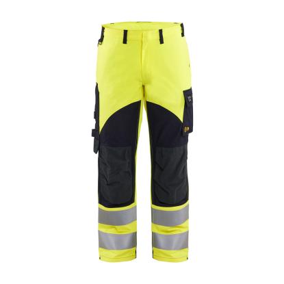 Blåkläder 1588 multinorm buks inherent, hi-vis gul/marineblå