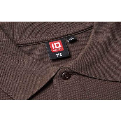 ID 2020 YES poloshirt, mocca