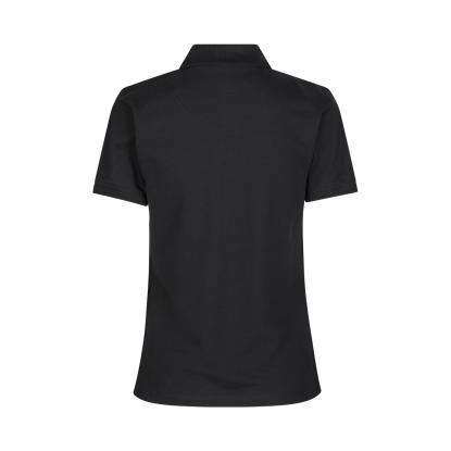 ID 0527 poloshirt med stretch, dame, sort