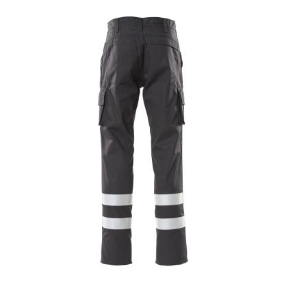 MACMICHAEL WORKWEAR arbejdsbukser med lårlommer, sort