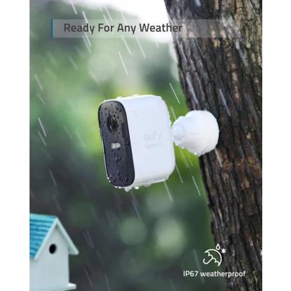 eufy 2C eufyCam sikkerhedskamera med HomeBase 2 - 2 pak