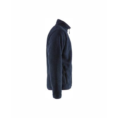 Blåkläder 4729 fiberpels jakke, mørk marineblå