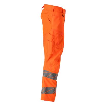 MASCOT ACCELERATE SAFE arbejdsbukser med knælommer, hi-vis orange