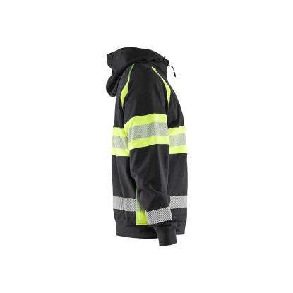 Blåkläder 3552 high vis hættetrøje, sort/hi-vis gul