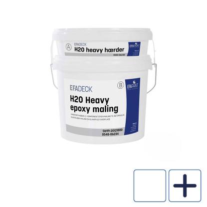 EFAdeck ® H2O heavy, hvid, med hærder