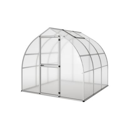 KGT Rhodo III drivhus, aluminium, 5,15 m²