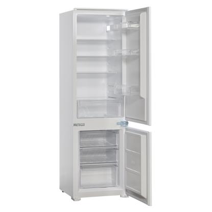 Scandomestic BIC249WE integrereret kølefryseskab, 179 + 70 liter