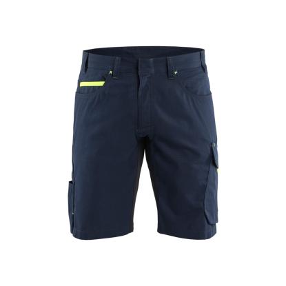 Blåkläder 1499 serviceshorts, mørk marineblå/hi-vis gul