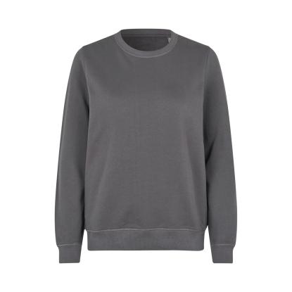 ID 0683 sweatshirt, økologisk, dame, silver grey