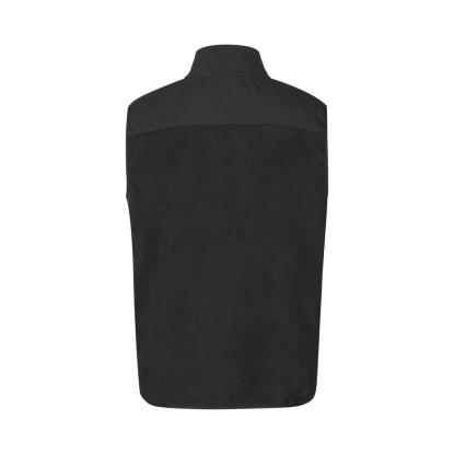 ID 0746 Bonded fleecevest, sort