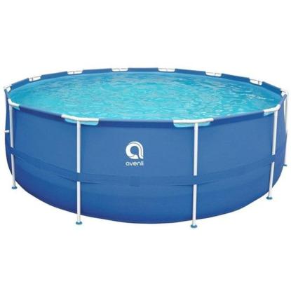 Avenli pool sæt med filterpumpe, Ø450 x 122 cm