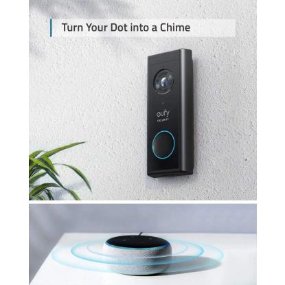 eufy S220 videodørklokke med HomeBase 2, 2K, sort