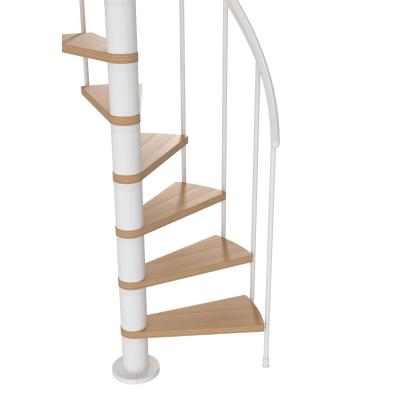 DOLLE Calgary spindeltrappe, Ø120 cm, hvid