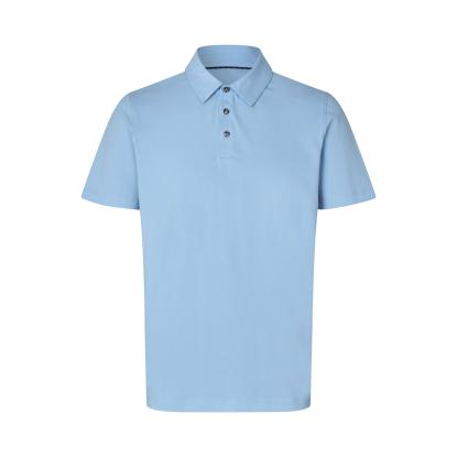 Seven Seas S522 poloshirt, økologisk, lys blå