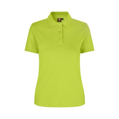 ID 0527 poloshirt med stretch, dame, lime