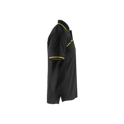 Blåkläder 3389 poloshirt, sort/hi-vis gul