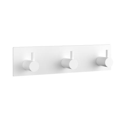 House Rio knage med 3 kroge, mat hvid, 180 x 45 x 32 mm