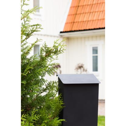 Habo 9442B postkasse, sort