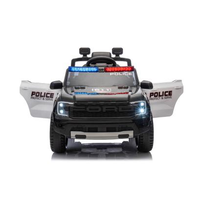 Ford Ranger Wildtrack 707 politibil med blink til børn, 2 x 12V