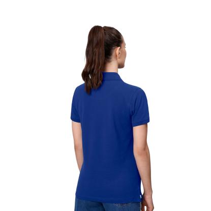 ID 0527 poloshirt med stretch, dame, kongeblå