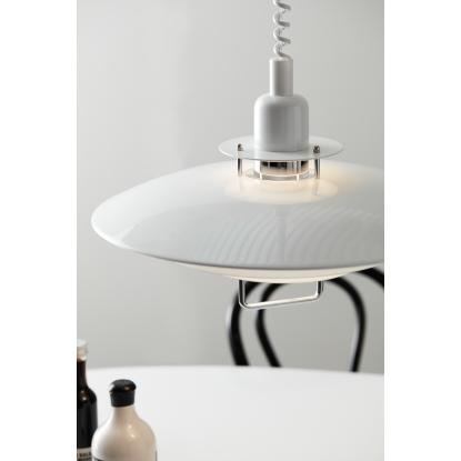 Belid Primus II pendel, Ø43 cm, E27, hvid/krom