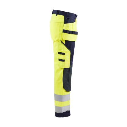 Blåkläder 1579 multinorm håndværker buks, hi-vis gul/marineblå