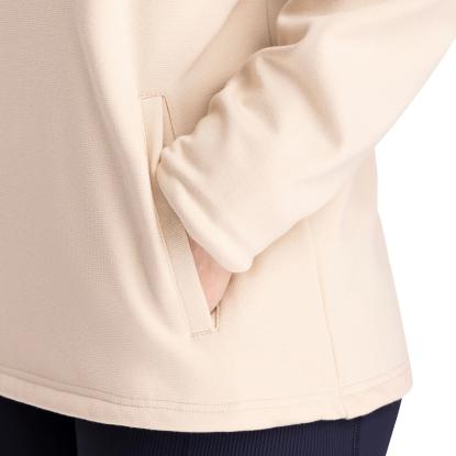 DLX SIOBHAN fleecetrøje, dame, beige