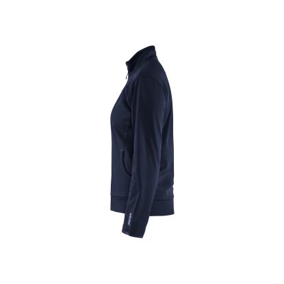 Blåkläder 3394 dame sweatshirt full zip, mørk marineblå/sort
