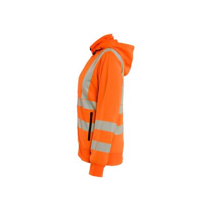 Blåkläder 3574 dame high vis sweatshirt med aftagelig hætte, hi-vis orange