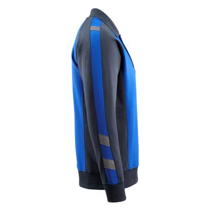 MASCOT UNIQUE Magdeburg polosweatshirt, kobolt/mørk marine