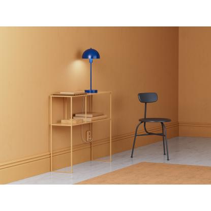 Herstal Vienda bordlampe, H50 cm, E14, mørk denim